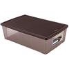 Stefanplast Elegance Scatola Visualbox, Plastica, Marrone, 59x39x17 cm, 1 unità