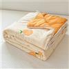 Surwin Copriletto Trapuntino Estivo Reversibile in Morbido Microfibra Leggero, per Letto Singolo Matrimoniale, Copriletto Stampa Moderno, Trapunta per Tutte Le Stagioni (Tangerino,150x200cm)