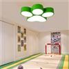 CYMHJ Lampada da soffitto a filo for cameretta dei bambini a forma di zampa di cane, lampada da soffitto a LED a forma di impronta di cane dei cartoni animati, lampadario in acrilico con illuminazione da so