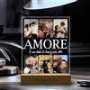 Generico Lampada Personalizzata con Foto Idee Regalo - Regali Personalizzati per Lei Lui, Regali Originali per Papà Mamma, Regalo Donna/Marito/Moglie Compleanno
