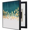AWSAD Copertura Quadro Elettrico Decorativa Nascondi Contatore Quadri Copri Contatori Elettrici Da Parete Contatori Nascondi Dipinti Decorazione(A,45X55CM/17.7x21.6in)