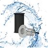 Partenopeautensili® FARETTO LED SEGNAPASSI LED 12V AD IMMERSIONE IMPERMEABILE 2W PER ESTERNO IP68 PISCINA GIARDINO SENTIERI LUCE BLU E FREDDA (Blu)