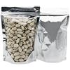 Tocone 100 Pezzi Sacchetti Zip di Alluminio Mylar Stand Up Imballaggio Sacchetti di Cibo Richiudibili Conservazione Antiodore per Caffe,Semi,Cibi Secchi Fiori Secchi Tea(10 x 15 cm)