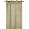 GX GARGIX Tenda Arredo in Velluto Coprente con Anelli, Pannello Singolo, 140x280 cm (GX/VELUT-3)