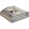 Yekuhe Primaverile Estivo Copriletto Trapuntino Cotone Per Letto Per Singolo/ Matrimoniale/Una Piazza e Mezza Morbida Coperta Leggera Trapunta Estiva Morbido E Confortevole(Color 23,150x200cm/only 1 Quilt)