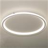 Dopa Dopastore Plafoniera da Soffitto LED 43W Design Tondo Bianco Lampada da Soffitto Stile Moderno Per Interno IP20 Per Corridoio Salone Camera (Luce naurale 4000K)