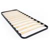 DOLCI SOGNI Rete Letto Singolo 90x200, Struttura Letto Singolo Senza Piedi, Rete Singola Doghe di Legno Pratica e Stabile, Rete Singola Doghe 90x200 da Incasso - 100% Made in Italy