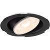 SLV 1007090 UNIVERSAL DOWNLIGHT LED-Einbauleuchte EEK: F (A - G) LED 8W nero