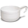 Giganplast GIG058 Mestolo Caseario, Bianco, 20 x 21 cm