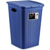 Stefanplast Elegance Porta Biancheria, Plastica, Blu, 38x37x54.5 cm, 1 unità