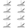 toobettp 8PCS Faretto UFO LED 200W, 20000LM 6000K Bianco Freddo UFO Lampada