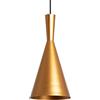 LEDKIA LIGHTING Lampada a Sospensione in Alluminio Tri Lennon Oro E27
