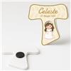 PV Grafik® 20 PZ Calamita Bomboniera Prima Comunione Personalizzata, Calamite Prima Comunione Bimba, Bambina, Bomboniere Confetatta Prima Comunione (C3)