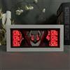 Zhongkaihua Okarun Anime Lampada Scatola 3D Carving LED Luce Notturna Giapponese Manga Carta Ombra Light Box Anime Lampada da Scrivania
