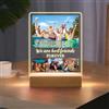 SosnSusn Lampada Personalizzata con Foto - Regali Personalizzati San Valentino per Lei Lui, Idee Regalo Fidanzato Fidanzata Compleanno Natale Anniversario - Amore infinito [Classe di efficienza energetica A]