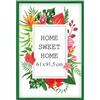 MG Design Cornice 61x91,5 cm - colore Verde, in legno, con vetro acrilico - da appendere in verticale o in orizzontale, senza sfondo, per foto, poster, puzzle