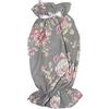 Russo Tessuti Porta Sacchetti Porta Buste Dispenser Roselline Organizer Cucina Accessorio Roses-Grigio