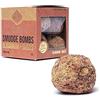 crigema SAGRADA MADRE - Bomba Premium Incenso Smudge - 8 Bombitas a Confezione (OLIBANO e ROSA)