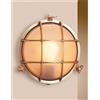 arterameferro Applique Lampada da parete in ottone Stile Nautica Interno/Esterno 15,5 cm