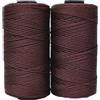 Morkite 2 Pezzi Cordino per Borse Uncinetto Filo Macrame 1mm x 230m Macrame Corda Colorata Cordoncino per Borse a Uncinetto, Arazzo da Parete, Acchiappasogni, Fai da Te