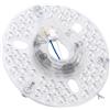 Fockety Kit di retrofit per luci a LED per ventilatori da soffitto da 5,1 pollici, pannello di ricambio per luci a soffitto dimmerabili da 18 W, 3 CCT, 3000K, 4000K, 6500K