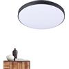 Générique Plafoniera | Illuminazione a LED | Plafoniera LED ultrasottile | 32W 220V tri-impermeabile e a risparmio energetico, moderna lampada rotonda per camera da, soggiorno, sala