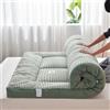 YOUGANG Materasso Futon Giapponese, Materasso da Pavimento, 180 x 200 cm, Verde, Poliestere, Tessuto Traspirante, Plüsch Medio, Materasso Giapponese Tradizionale