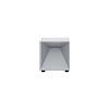SIGOR Nutalis - Lampada da tavolo a LED dimmerabile, a forma di cubo, per interni ed esterni, IP54, resistente agli spruzzi, altezza 8 cm, ricaricabile con Easy Connect Puk, durata 9 ore, colore: