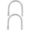 OSALADI 2pezzi Supporto Flessibile Per Lampade Led Braccio Gooseneck Astina Direzionabile Per Illuminazione Da Tavolo E Spotlight