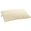 Bonazzi Home, una federa per cuscino 100% lana vergine Merino agnellata, 100% MADE IN ITALY (80x50cm)
