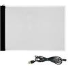 Generic Ultra-sottile A4 LED Light Box Scrittura Pittura Tracing Board Copia Pad Pannello Disegno Tavoletta Schizzo Schizzi Art Artcraft Stencil