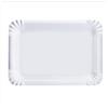VIRSUS Vassoio di Cartone Bianco per Pasticceria - Pacco da kg. 10 (Circa 42pz) - Formato cm. 35x47 cm Mis. 9 - Vassoi rettangolari monouso Utilizzabili per servire Dolci, pasticcini, Torte