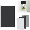 ACXIN Tenda a rullo oscurante Klemmfix, senza fori, 120 x 210 cm, tenda termica per finestre, tenda avvolgibile per finestre e porte, protezione solare (nero)