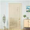 YAOYUE Tende a catena per porta, decorazione per camera da letto, cucina, armadio, soggiorno, lavanderia, corridoio, nappe, divisorio, bohémien, hippie, da appendere per matrimoni (99 x 200 cm)