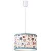 rabalux Camera per bambini Light Hanka Bianco Colorato E27 1x max 40w L: 88 cm Ø28cm dimmerabile