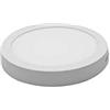 Universo SRL Plafoniera a Led 18W Tonda, 1800 lumen, diametro 22,5 cm, luce calda 3000 K