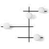 MILOOX MIKADO LAMPADA A PARETE O SOFFITTO 4 LUCI