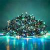 HAND - Luci Natale Interno e Esterno 500 LED con 8 Effetti Luce, Certificate, Basso Consumo e Impermeabili (Multicolor RGB, 25 metri)