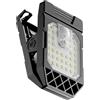 Genérico Luce solare per esterni: LED a basso consumo, morsetto ad angolo regolabile, costruzione robusta, sensore di accensione/spegnimento automatico | Giardino, Campo Da Basket, Illuminazione Su