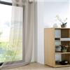 Caritex Tenda arredo Velata Monna 140x280 cm con Borchie R710 Lino