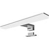 kalb Material für Möbel Lampada a LED lampada a specchio da bagno lampada a specchio Selma 300mm, colore della luce: bianco neutro