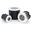 THEGA Luci Paesaggistiche da Esterno - Luce Sotterranea LED, Mini faretto da incasso a DC 24V, luce a fascio LED, IP67 impermeabile, angolo del fascio di 30°, faretto antiriflesso a LED interrato(Warm light