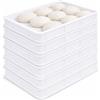 VIRSUS Cassetta per impasti Pizza e Pane HD1, misura 60x40x10 cm e capacità 20 Litri, colore neutro, Contenitore per alimenti, porta impasto per panetti SENZA COPERCHIO (6)