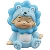 Generic 12 calamite per creazione bomboniere stock lotto offerta bomboniera (baby leoncino celeste 4cm)