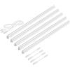 Parlat Apparecchi sottopensile a LED Rigel, 87,3 cm ciascuno, 1118 lm ciascuno, bianco, set da 5