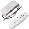 ToolsEvery Smart LED Driver 2.4G Trasformatore di oscuramento di potenza remota 24-80W x 2 Progettato per installazioni su nastro multi-LED con telecomando di illuminazione ((60-80) X2 160W)