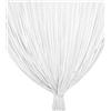 Tex family - Tenda a Fili Antinsetti | Tenda a Perline 120x220 cm | Tenda per Esterni | Tenda a Fili per Esterno | Tende per Porte Esterne, Bianco Ghiaccio, Poliestere