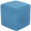 HHONGWYT Quadrato Copri Pouf 40x40/45x45/60x60 Elasticizzato Copri Ottomano Velluto Quadrato Copri Sgabello Copertura Pouf Fodera poggiapiedi Quadrato Fodere Coprisgabello,#6,50x50x40cm