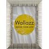 Wallazz Cornice Portafoto in Legno Pregiato - Made in Italy - Vetro Sintetico Infrangibile Crilex - Disponibile in Diverse Varianti - Design Italiano e Qualità Artigianale, 20x30cm Argento