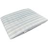 HOME ZEN HOUSEHOLD LINEN tenda da interni anti zanzare 150x250 cm art stripe con disegno degrade proteggi casa tua dagli insetti (GRIGIO E NERO)